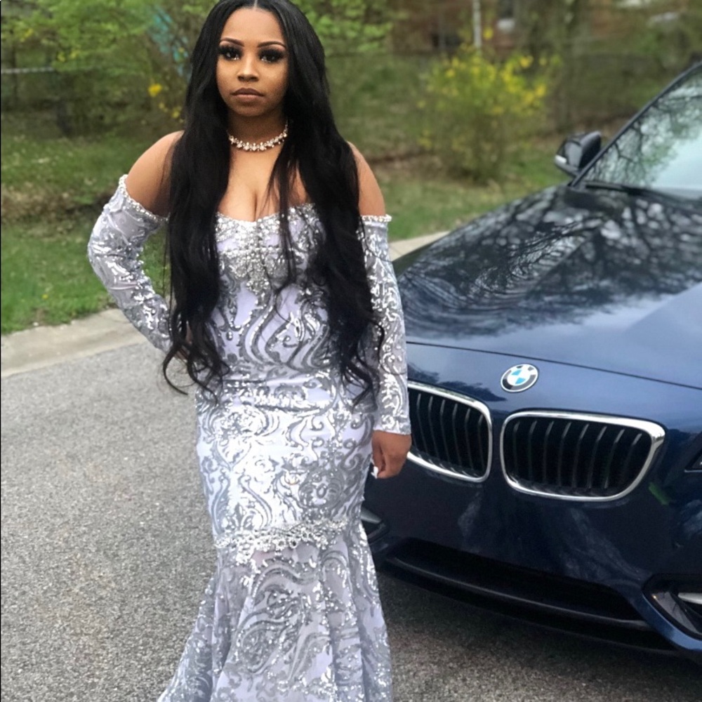 Custom made prom dress